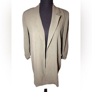 Elegant Tan Women's Blazer
